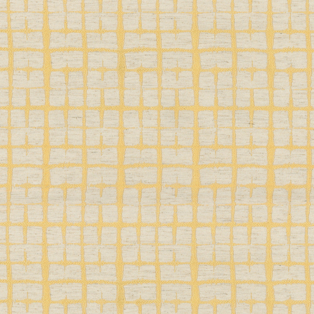 Shibori Plaid Sunshine 180060 by Novogratz Fabric - Base:94%Polyester 6%Linen China 30000 Horizontal: 5.5 and Vertical: 3.5 57 - Fabric Carolina -