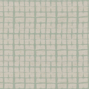 SHIBORI PLAID CELADON 180061 by Novogratz Fabric