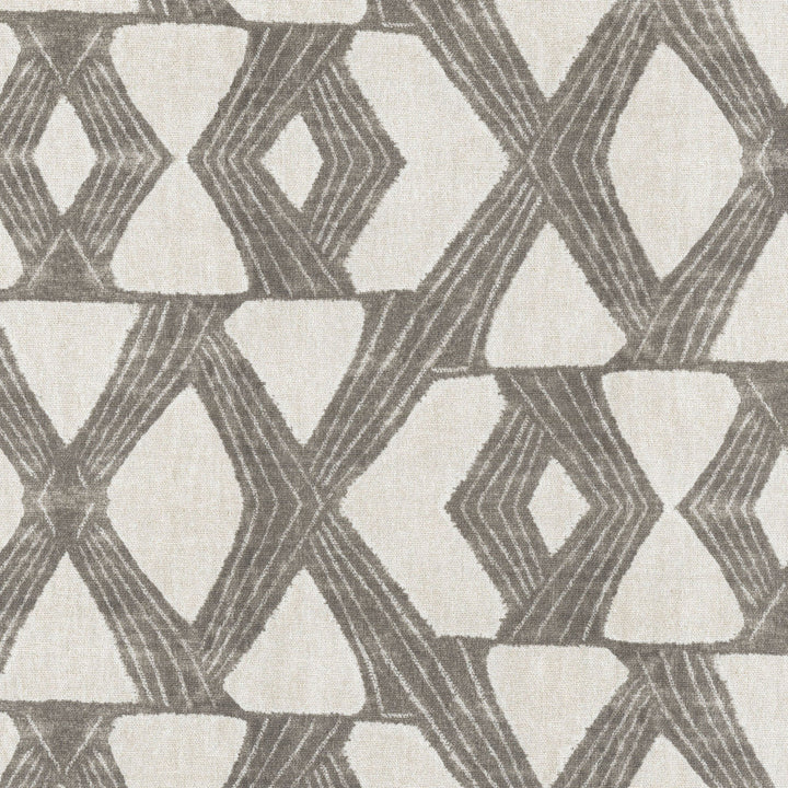 X'S And O'S Grey 180070 by Novogratz Fabric - Base:80%Cotton 20%Linen China 51000 Horizontal: 13.5 and Vertical: 13.5 54 - Fabric Carolina -