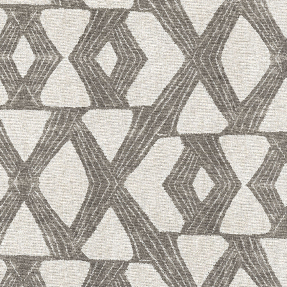 X'S AND O'S GREY 180070 by Novogratz Fabric - 51000 Horizontal: 13.5 and Vertical: 13.5 54 - Fabric Carolina -