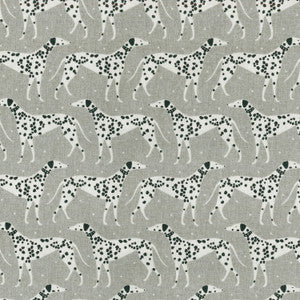 Dapper Dalmatian Grey 180091 by Novogratz Fabric