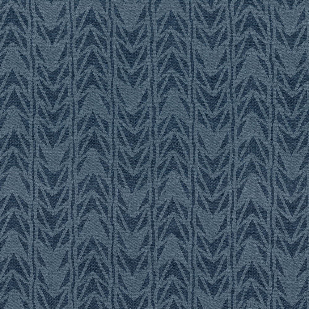 Arrowhead Indigo 180123 by Novogratz Fabric - 100%Polyester China 50000 Horizontal: 18.8 and Vertical: 13.5 54 - Fabric Carolina -