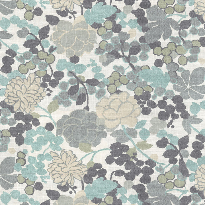 Blossom Grey 180131 by Novogratz Fabric - 75%Cotton 25%Linen PAKISTAN 30000 Horizontal: 27 and Vertical: 27 54 - Fabric Carolina -