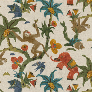 Monkey Business Forest 180152 by Novogratz Fabric