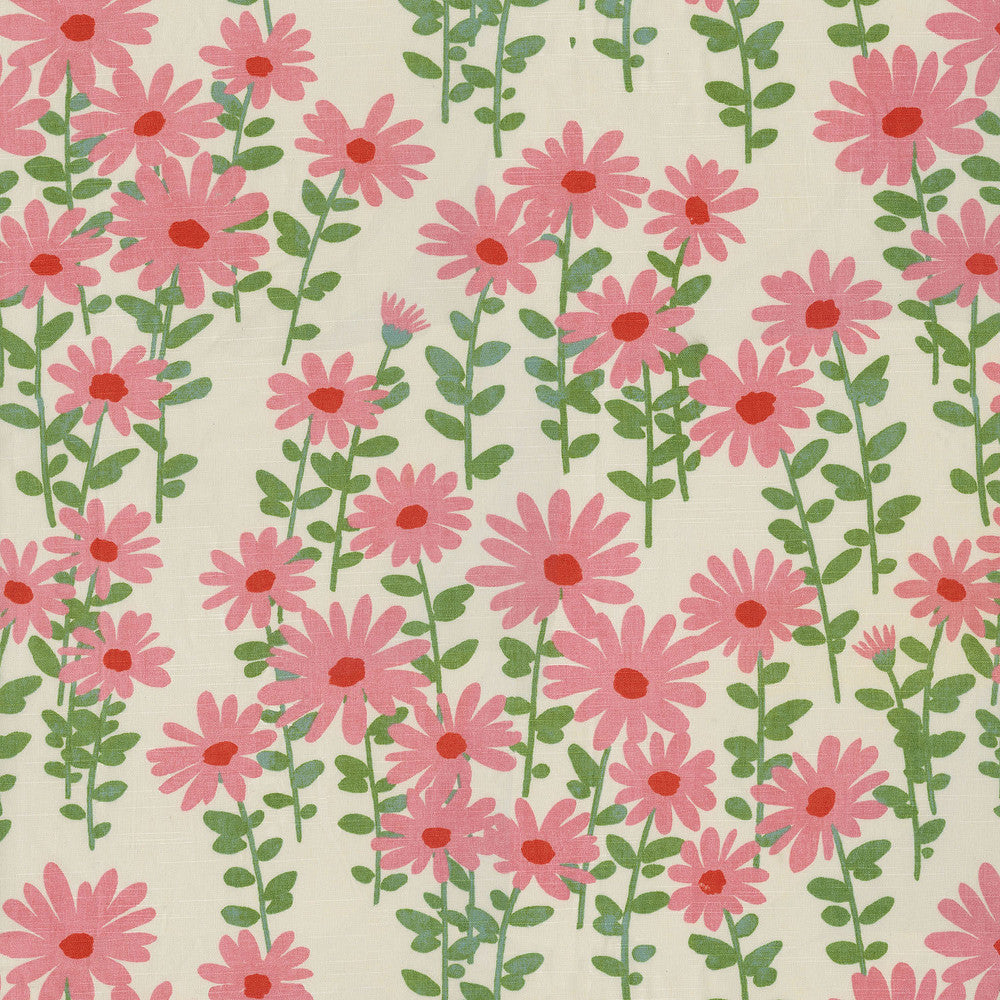 Endless Daisies Taffy 180190 by Novogratz Fabric - Base:100%Cotton CHINA 39000 Horizontal: 27 and Vertical: 27 54 - Fabric Carolina -
