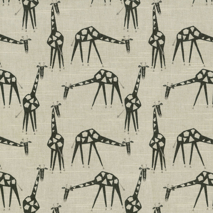 Just Giraffes Panther 180200 by Novogratz Fabric - 100%Cotton CHINA 39000 Horizontal: 6.75 and Vertical: 6.75 54 - Fabric Carolina -