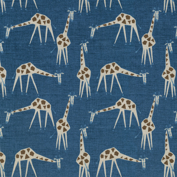Just Giraffes Twilight 180202 by Novogratz Fabric - 100%Cotton CHINA 39000 Horizontal: 6.75 and Vertical: 6.75 54 - Fabric Carolina -