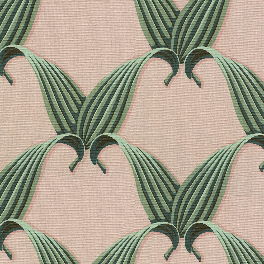 Ombre Palm Blushing 180211 by Novogratz Fabric - 100%Cotton CHINA 51000 Horizontal: 27 and Vertical: 25.25 54 - Fabric Carolina -