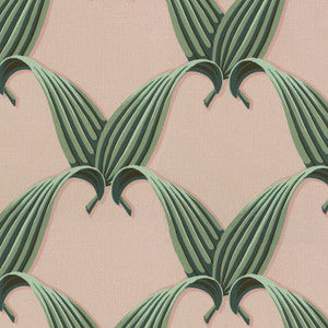 Ombre Palm Blushing 180211 by Novogratz Fabric