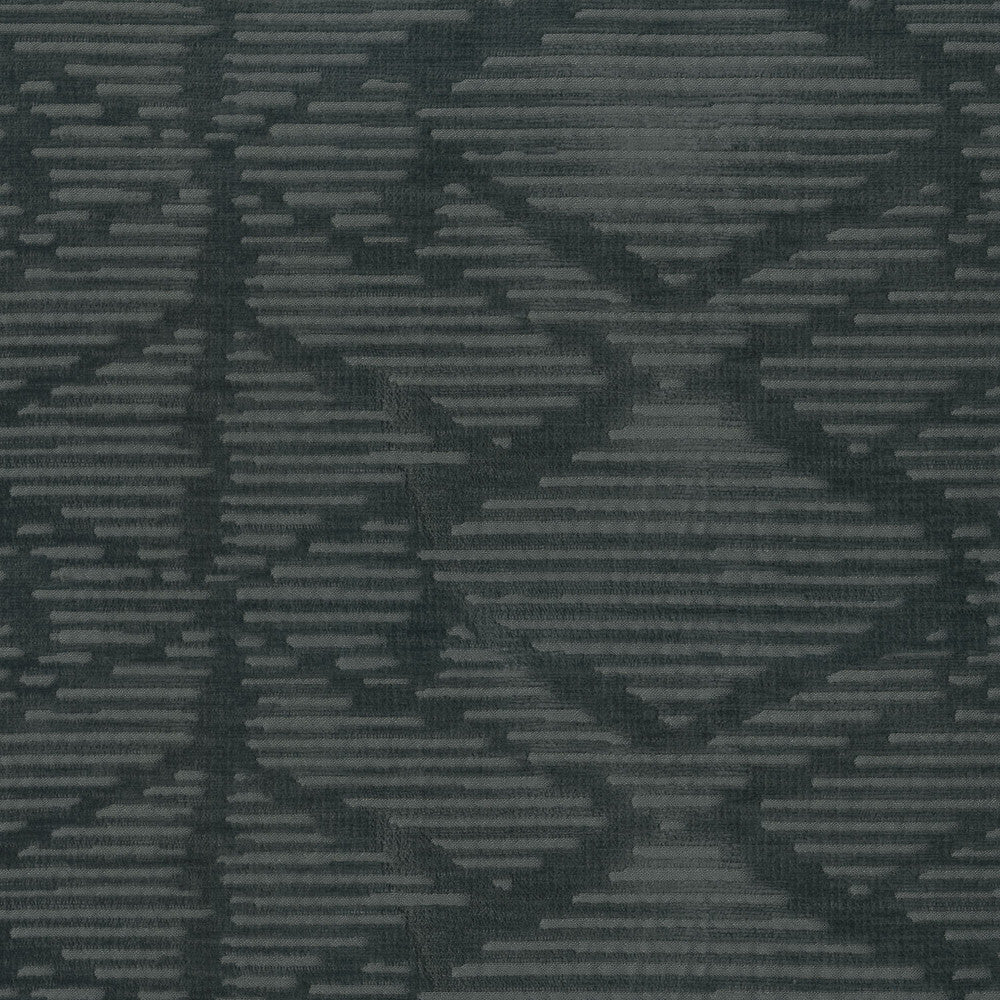 Mirage Char 180230 by Novogratz Fabric - 100%Polyester CHINA 51000 Horizontal: 14 and Vertical: 7.5 56 - Fabric Carolina -