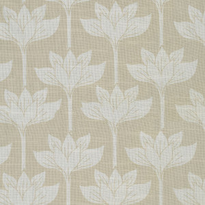 Long Stem Lotus Winter 180241 by Novogratz Fabric