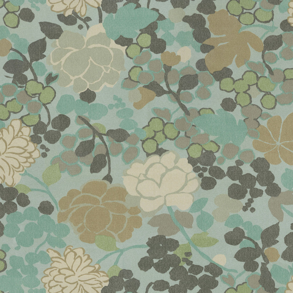 Od Blossom Aegean 180251 by Novogratz Fabric - 100% Spun Polyester PAKISTAN 51000 Horizontal: 27 and Vertical: 27 54 - Fabric Carolina -
