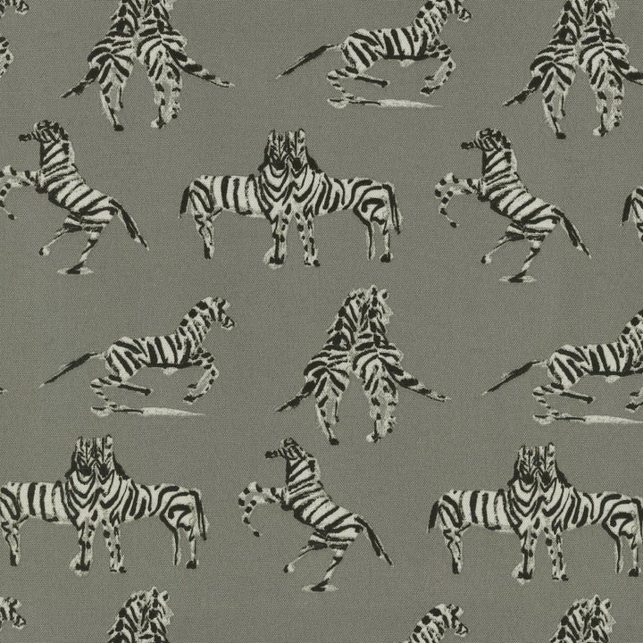 Od Dr Zebra Silver 180261 by Novogratz Fabric - 100% Polyester PAKISTAN Horizontal: 9 and Vertical: 12.75 55 - Fabric Carolina -