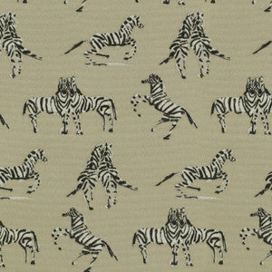 Od Dr Zebra Natural 180262 by Novogratz Fabric