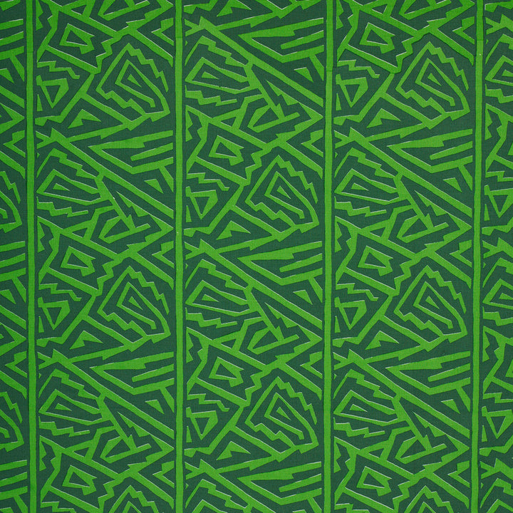 Jagged Maze Green 180323 by Schumacher Fabric Schumacher Fabric Jagged Maze Green 180323Fabric COTTON 100% INDIA </p><p>Repeat: H: HORZ. 7 5/7" (20CM), V: VERT. 11 3/4" (30CM) 54" (137CM) - Fabric Carolina -