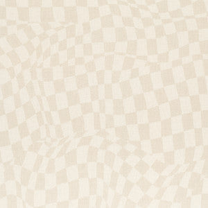 Loose Check Panel Light Neutral 180330 by Schumacher Fabric