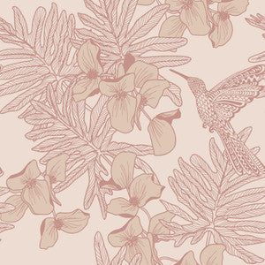 Hummingbird (Wp) # 04 Beach by 1838 Wallcoverings Wallpaper