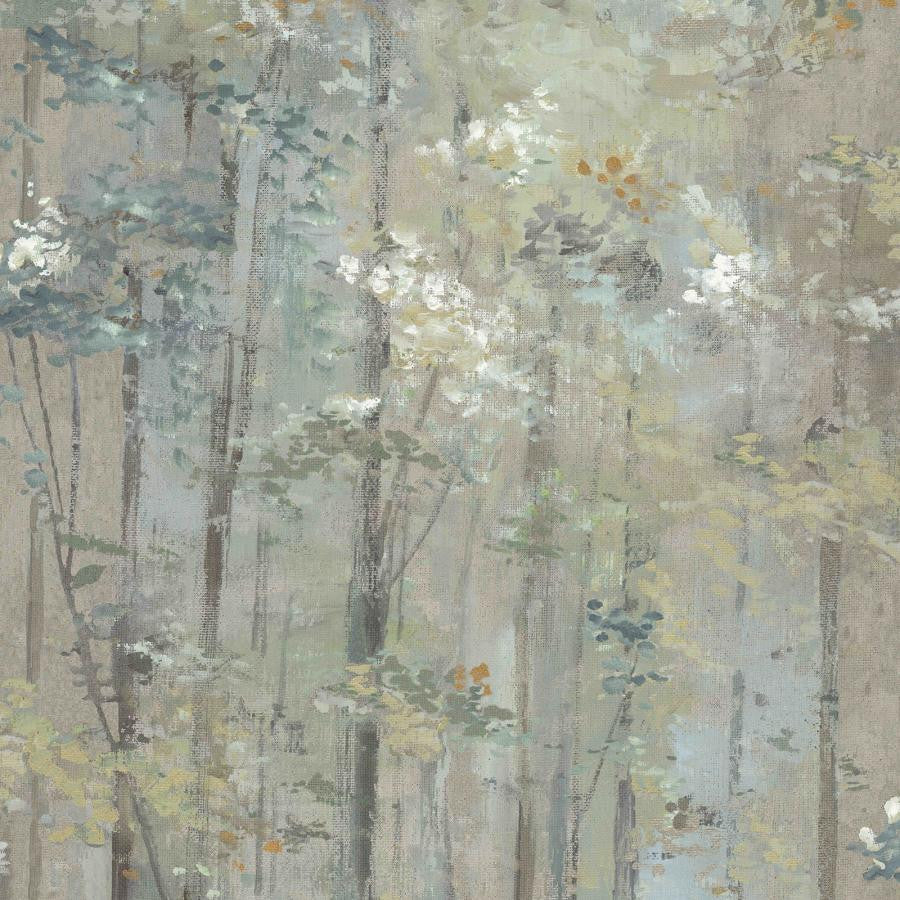 Glade (Wp) # 01 Moss by 1838 Wallcoverings Designer Wallpaper Aurora HALF DROP PASTE THE WALL UNITED KINGDOM V-25" 20.5"X11YD - Swanky Fabrics -