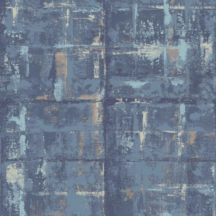 Patina (Wp) # 05 Lagoon by 1838 Wallcoverings Wallpaper Aurora STRAIGHT PASTE THE WALL UNITED KINGDOM V-25.5" 20.5"X11YD - Fabric Carolina -
