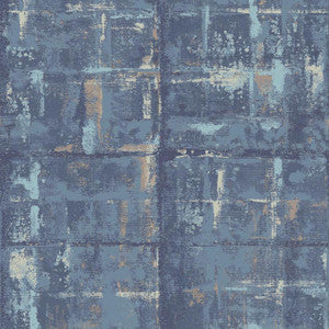 Patina (Wp) # 05 Lagoon by 1838 Wallcoverings Wallpaper