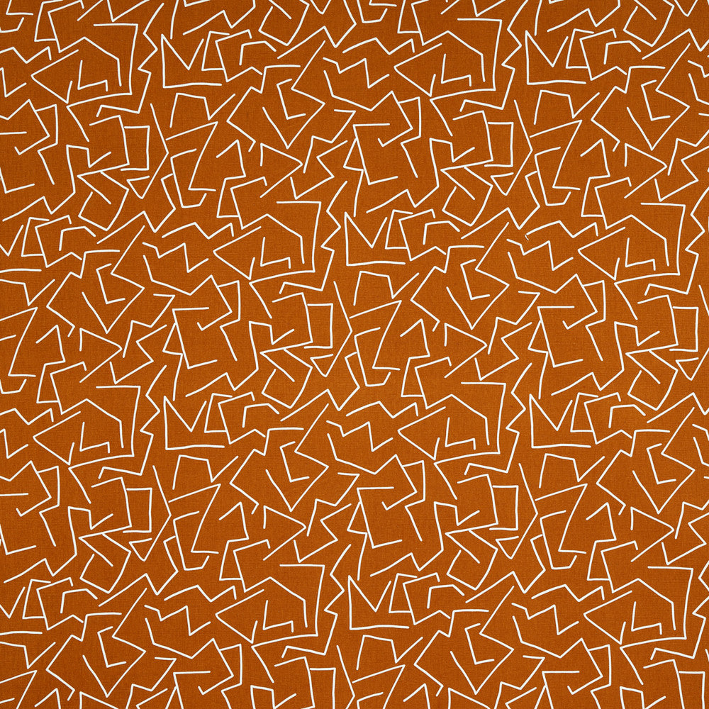 Tangent Print Saffron 180412 by Schumacher Fabric Schumacher Fabric Tangent Print Saffron 180412Fabric COTTON DUCK 100% UNITED STATES OF AMERICA </p><p>Repeat: H: HORZ. 54" (137CM), V: VERT. 13 1/2" (34CM) 54" (137CM) - Fabric Carolina -