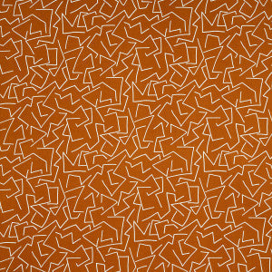 Tangent Print Saffron 180412 by Schumacher Fabric