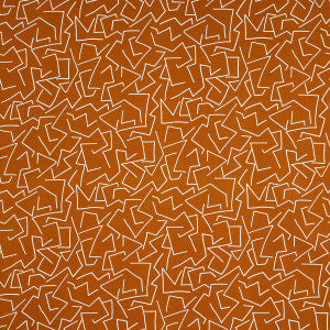 Tangent Print Saffron 180412 by Schumacher Fabric