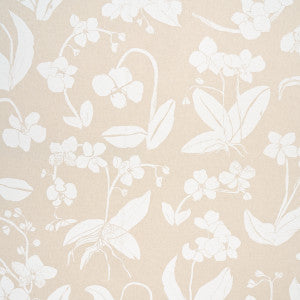 Orchids Have Dreams Light Neutral 180511 by Schumacher Fabric