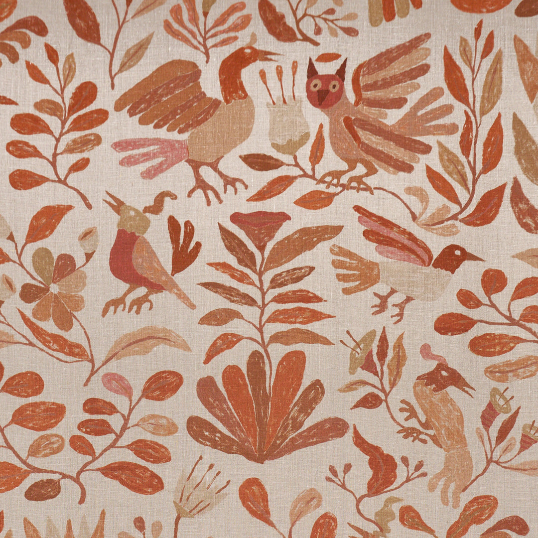 Canopy - Terracotta by Schumacher Fabric