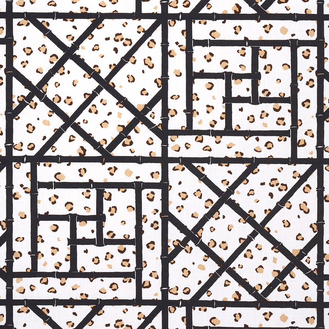 Fancy Beast Indoor/ Outdoor - Onyx Desert by Schumacher Fabric