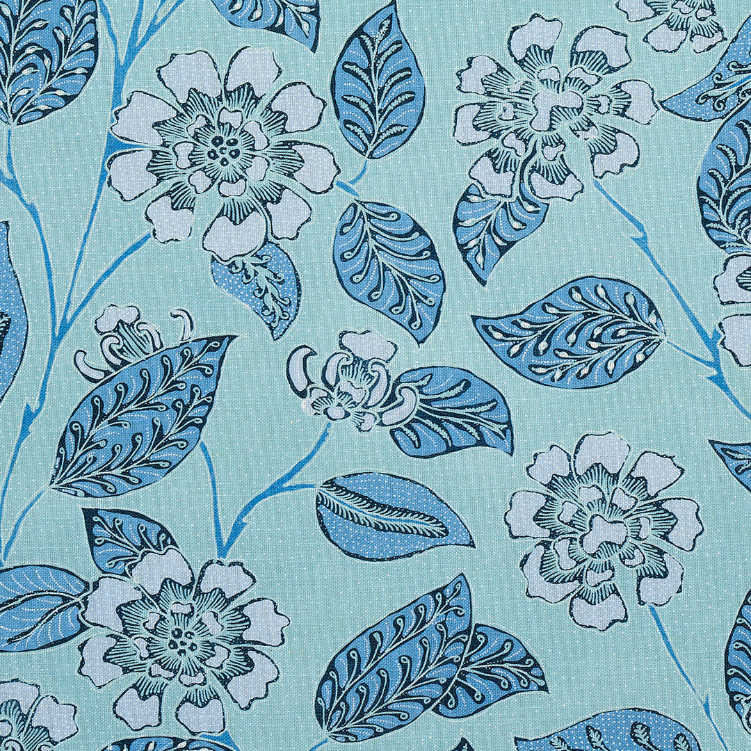 Kava Cay Indoor/Outdoor - Blues by Schumacher Fabric
