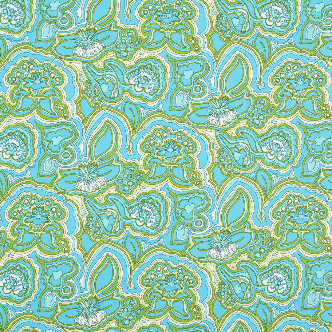 Morning Sunrise Indoor/Outdoor - Fern by Schumacher Fabric