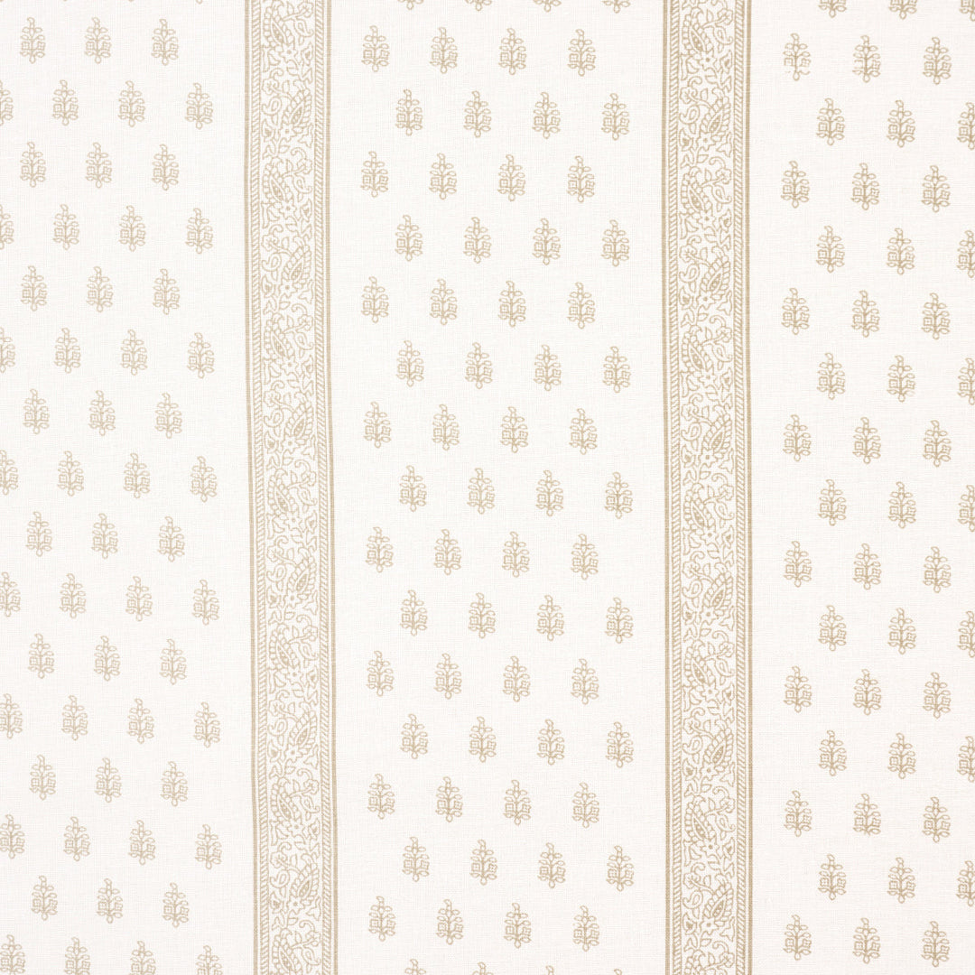 Katsura Stripe - Sand by Schumacher Fabric