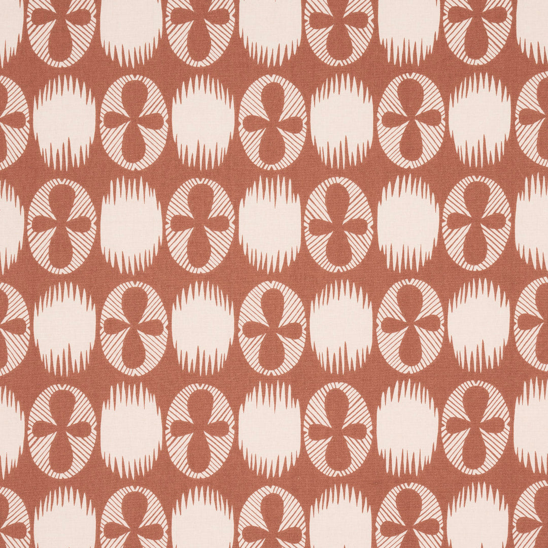 Lunaria - Blush On Terracotta by Schumacher Fabric