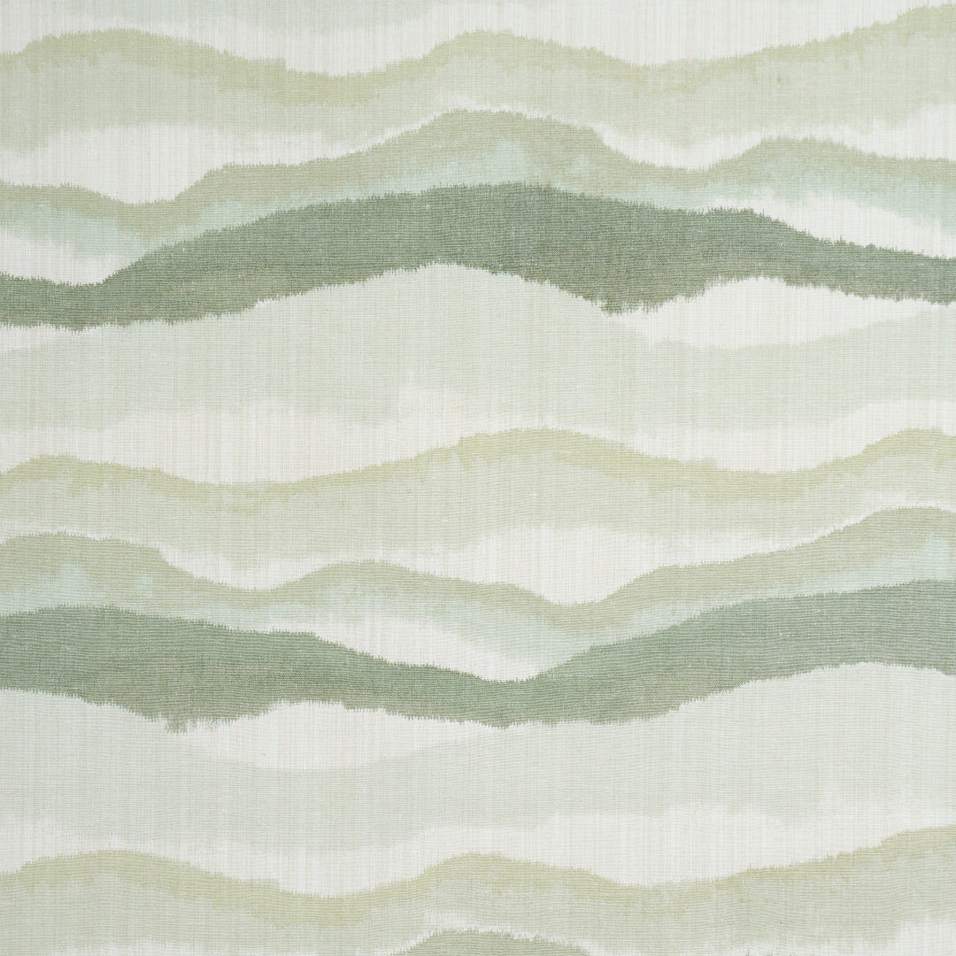 Chandler Warp Print - Eucalyptus by Schumacher Fabric