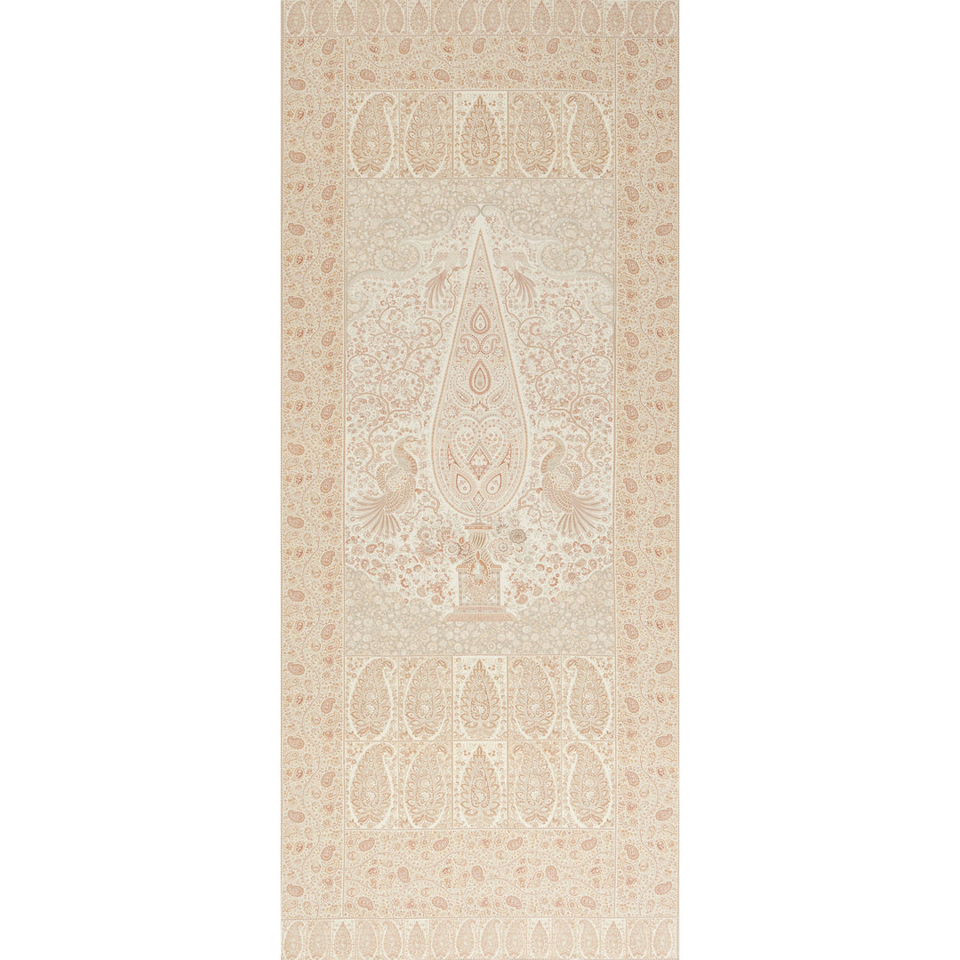 Colmery Paisley Panel - Parchment by Schumacher Fabric