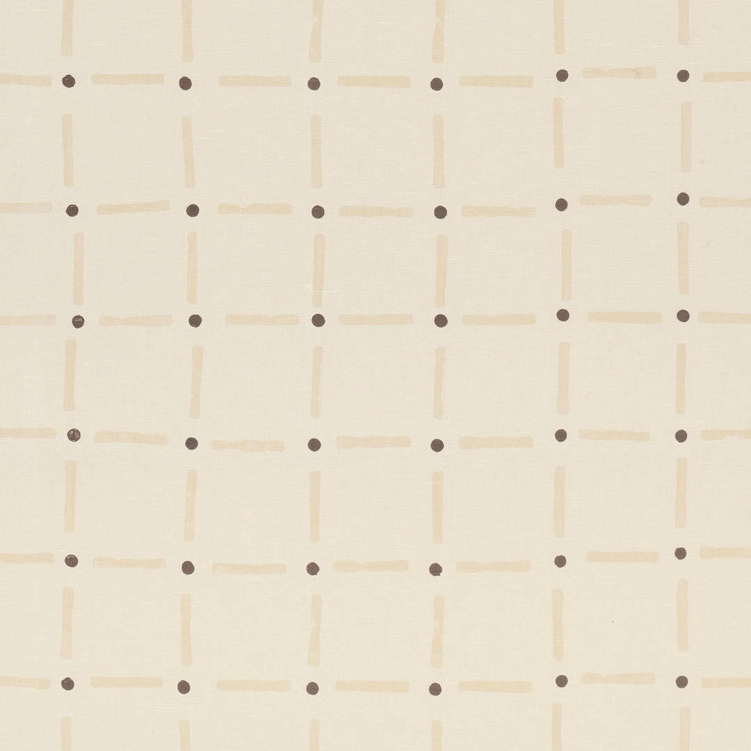 Drifting Grid - Sand by Schumacher Fabric
