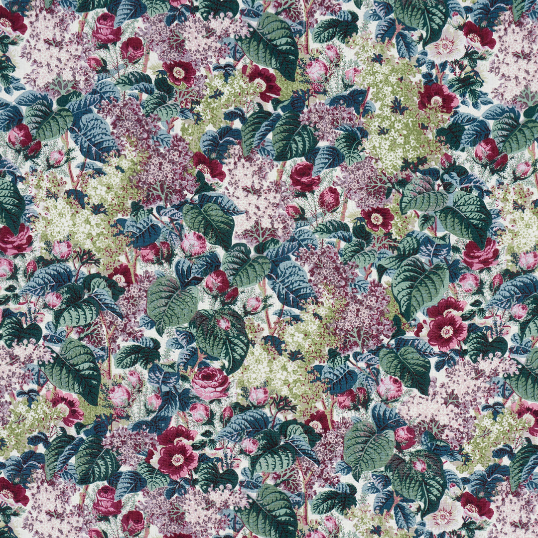 Flora'S Fleurs - Plum by Schumacher Fabric