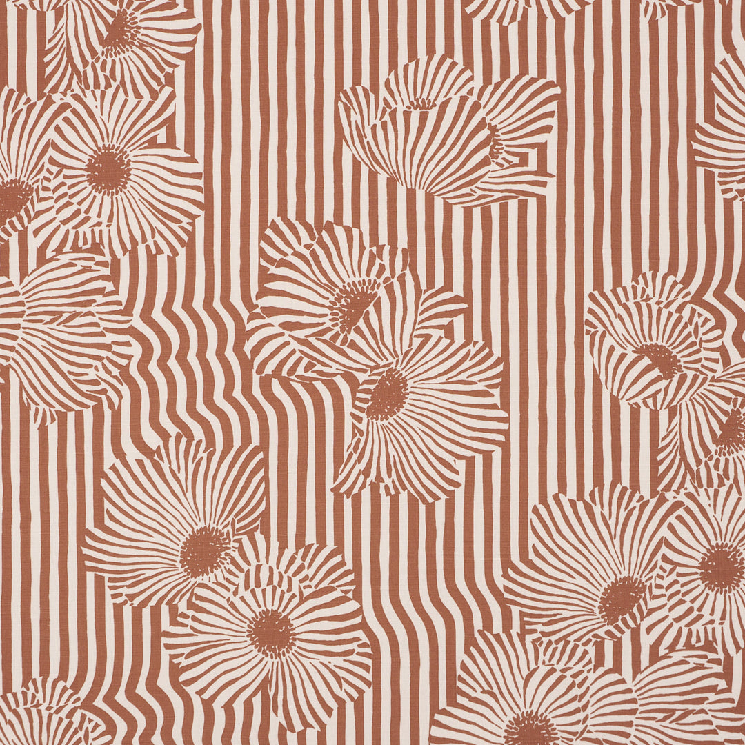 Chaney Floral - Terracotta by Schumacher Fabric