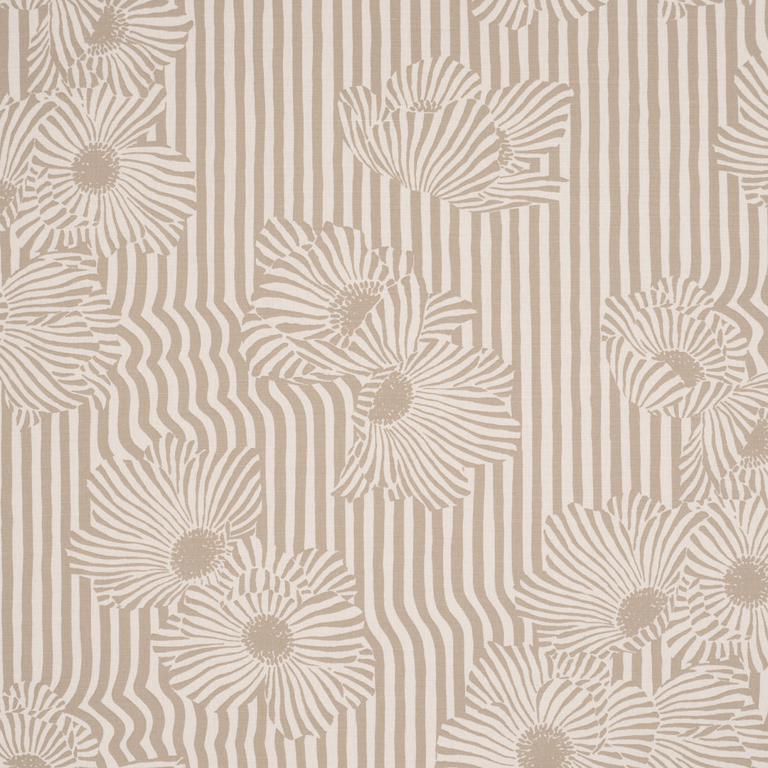 Chaney Floral - Sand by Schumacher Fabric