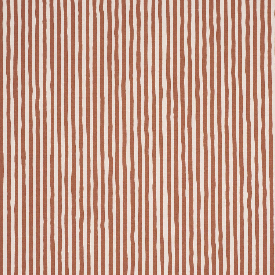 Chaney Stripe - Terracotta by Schumacher Fabric