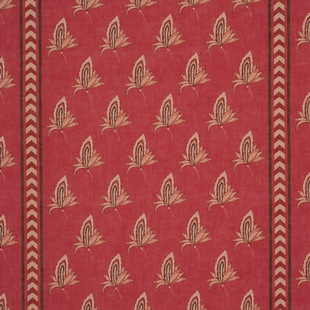 Bangalore Imagination - Rouge by Schumacher Fabric