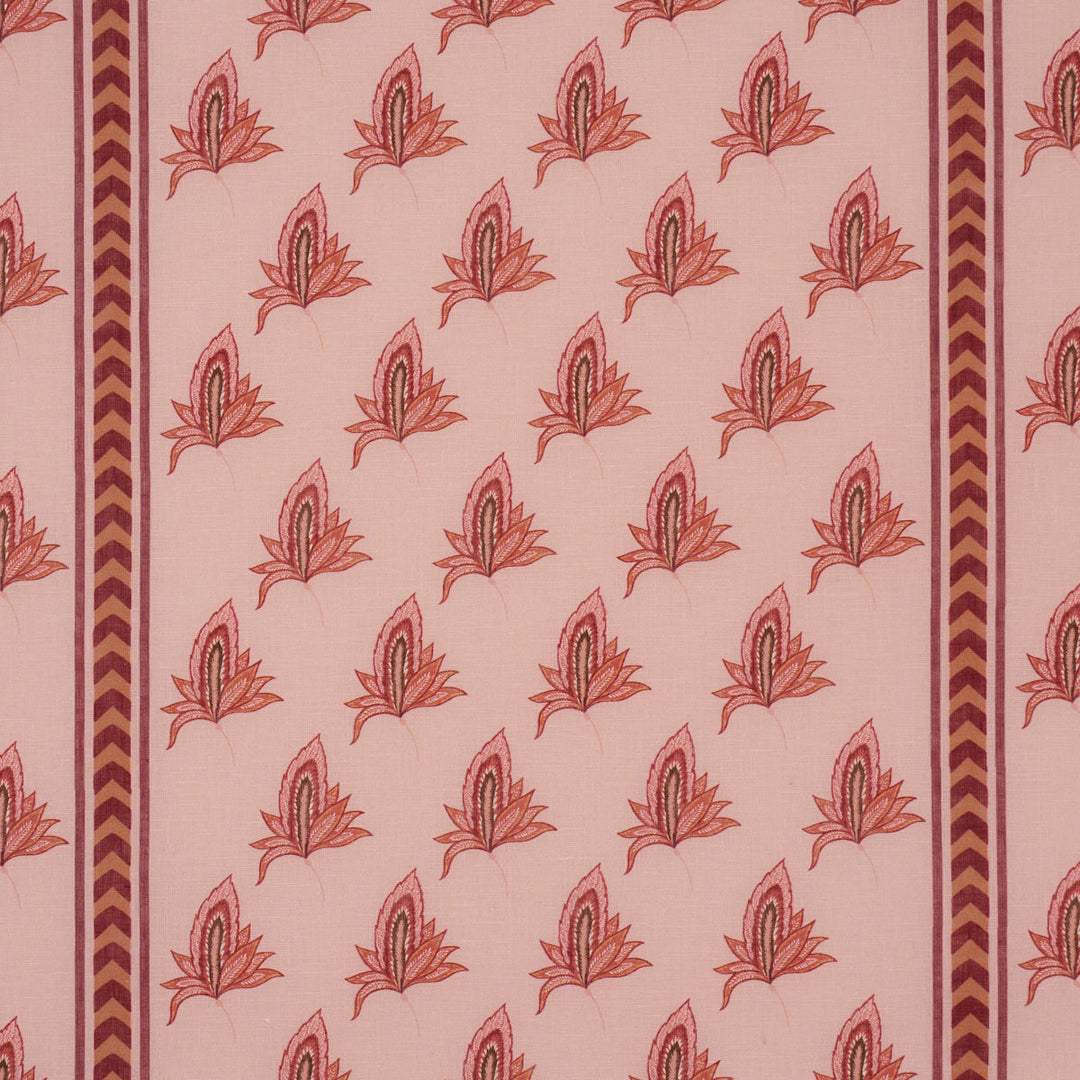 Bangalore Imagination - Rose by Schumacher Fabric