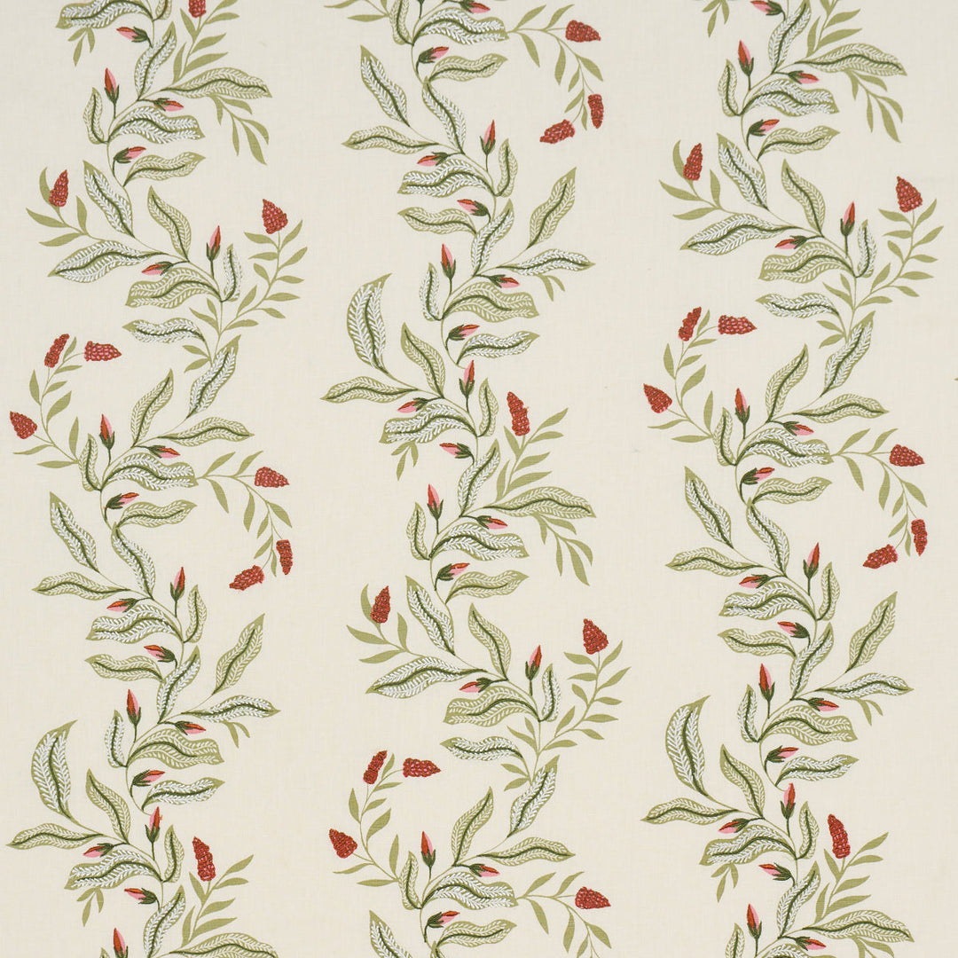 Vagary Vines - Watermelon by Schumacher Fabric
