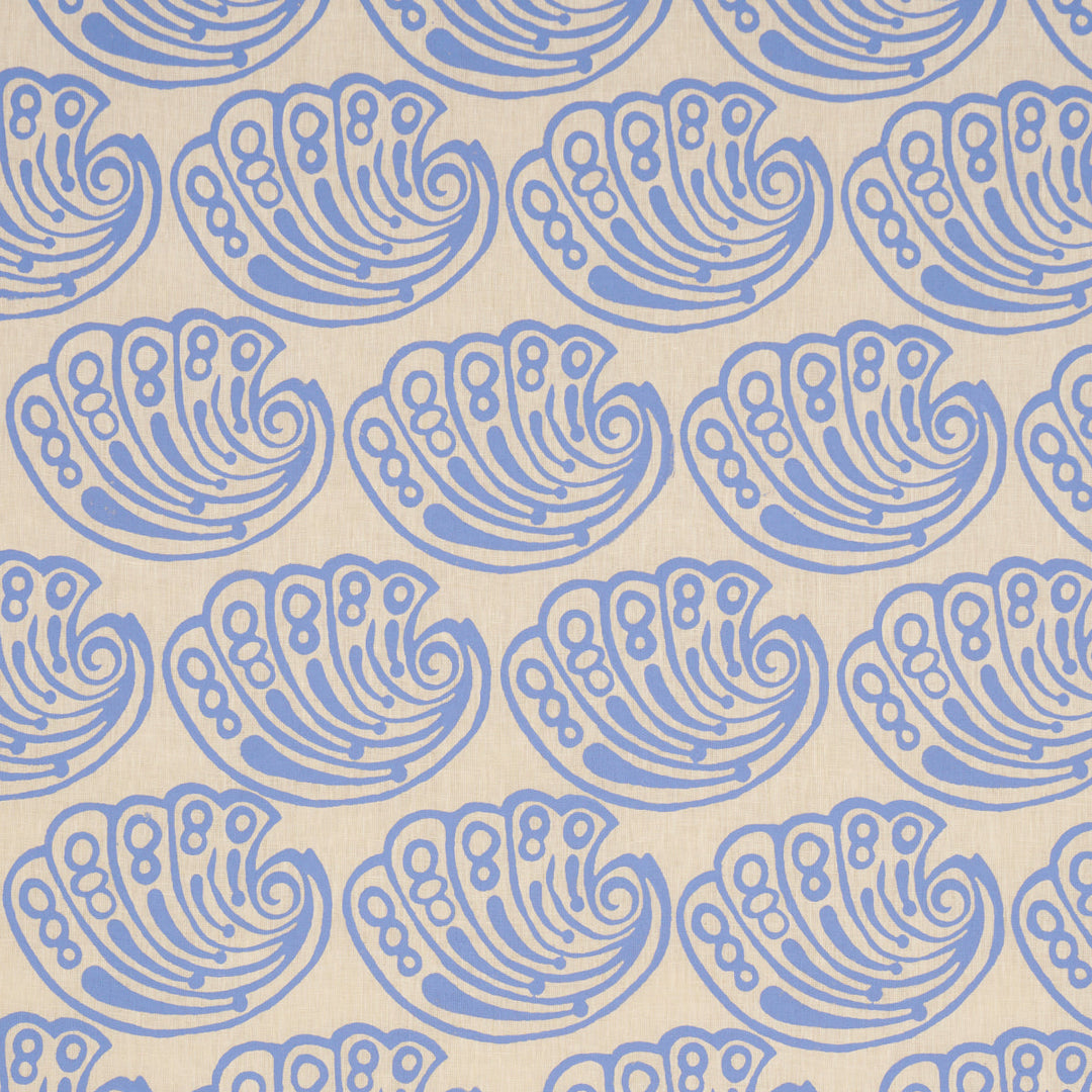 Ramsgate Hand Block - French Blue by Schumacher Fabric