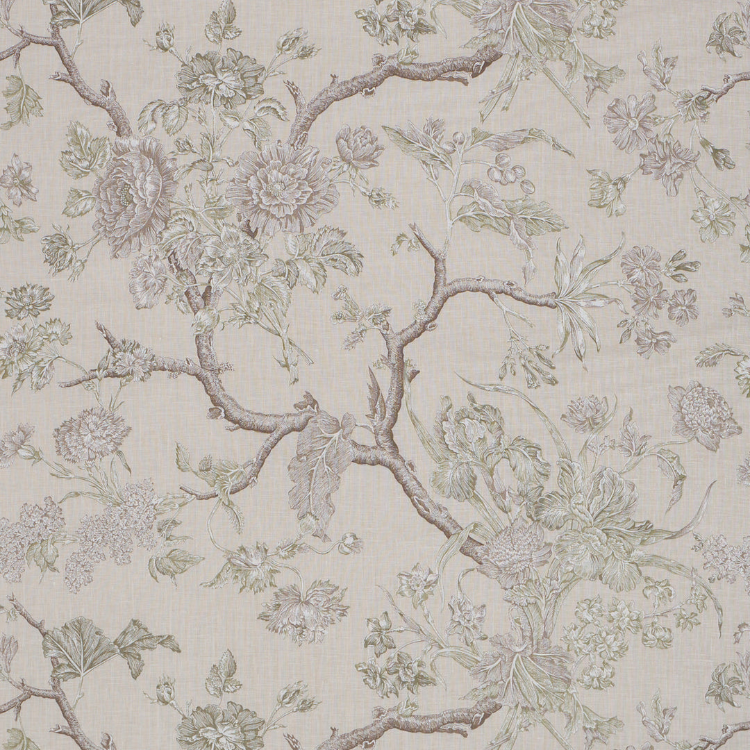 Inverness Garden - Ivory by Schumacher Fabric