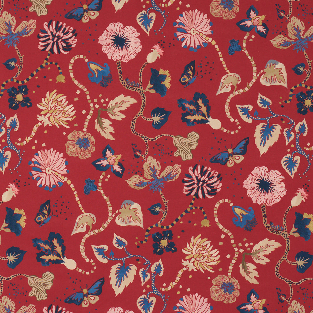 Gloriette - Red by Schumacher Fabric