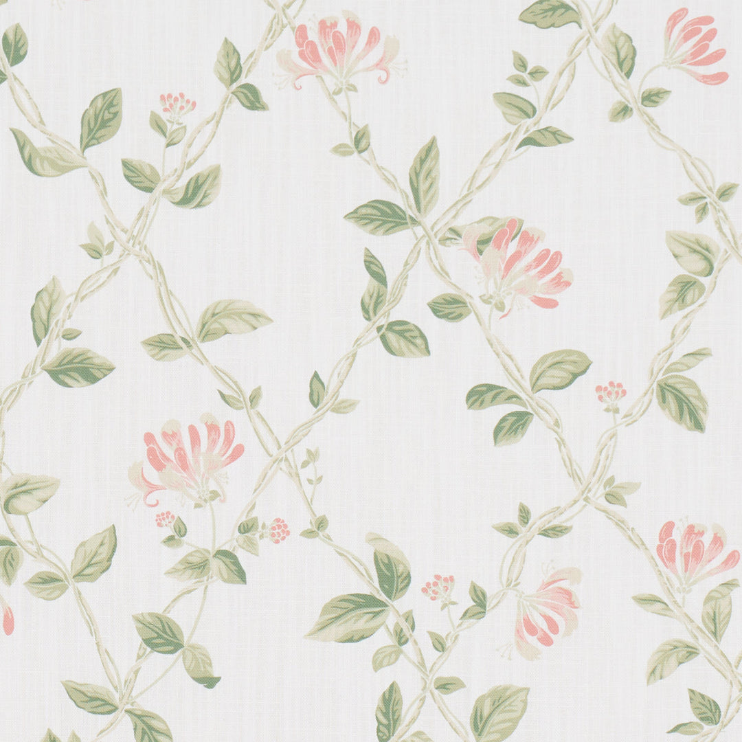 Honeysuckle - Leaf by Schumacher Fabric