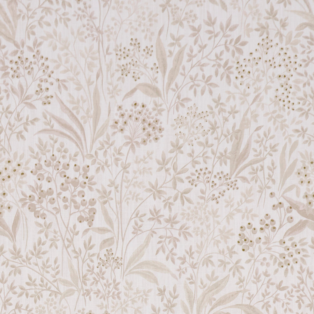 Nocturne - Stone And Gold by Schumacher Fabric