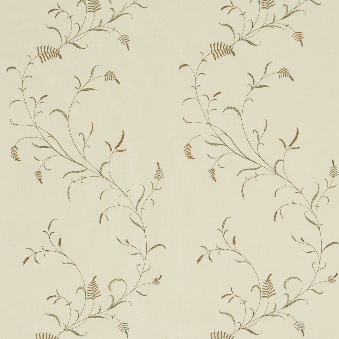 Winding Wheat - Green by Schumacher Fabric